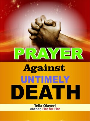 cover image of Prayer Against Untimely Death